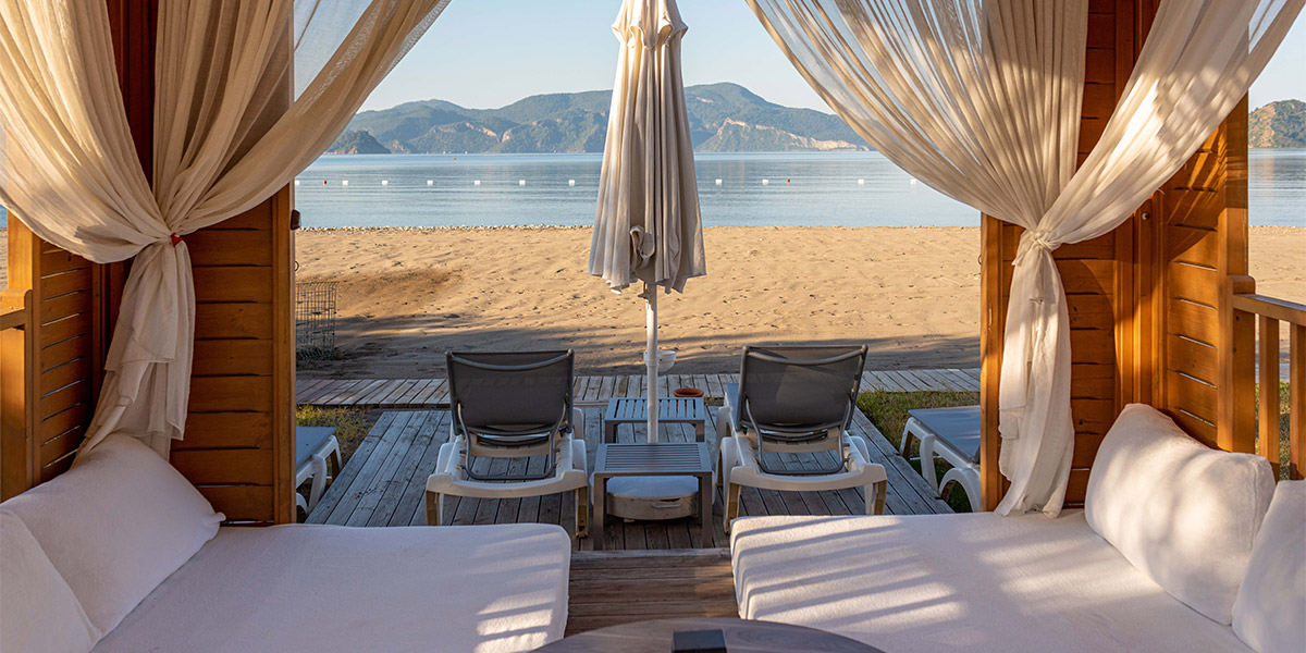 Akra Residance Fethiye Cabana Slider