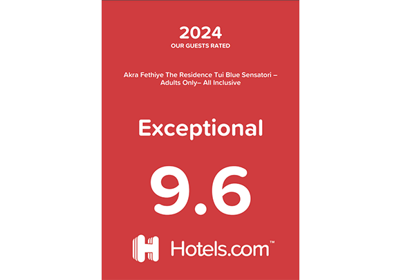 Akra Fethiye Residence Expedia Awards Card