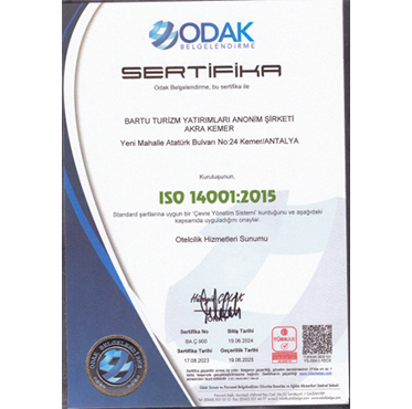 Akra Kemer Sertifika Iso Card2