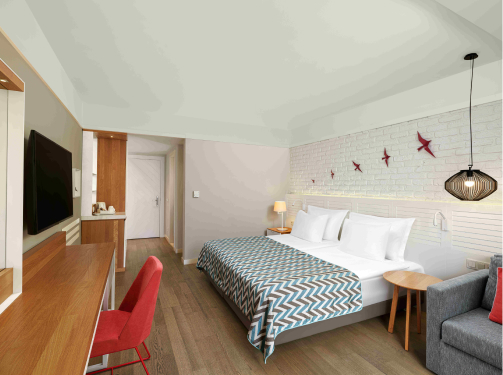 Akra Kemer Superior Yandan Deniz Manzara Card M