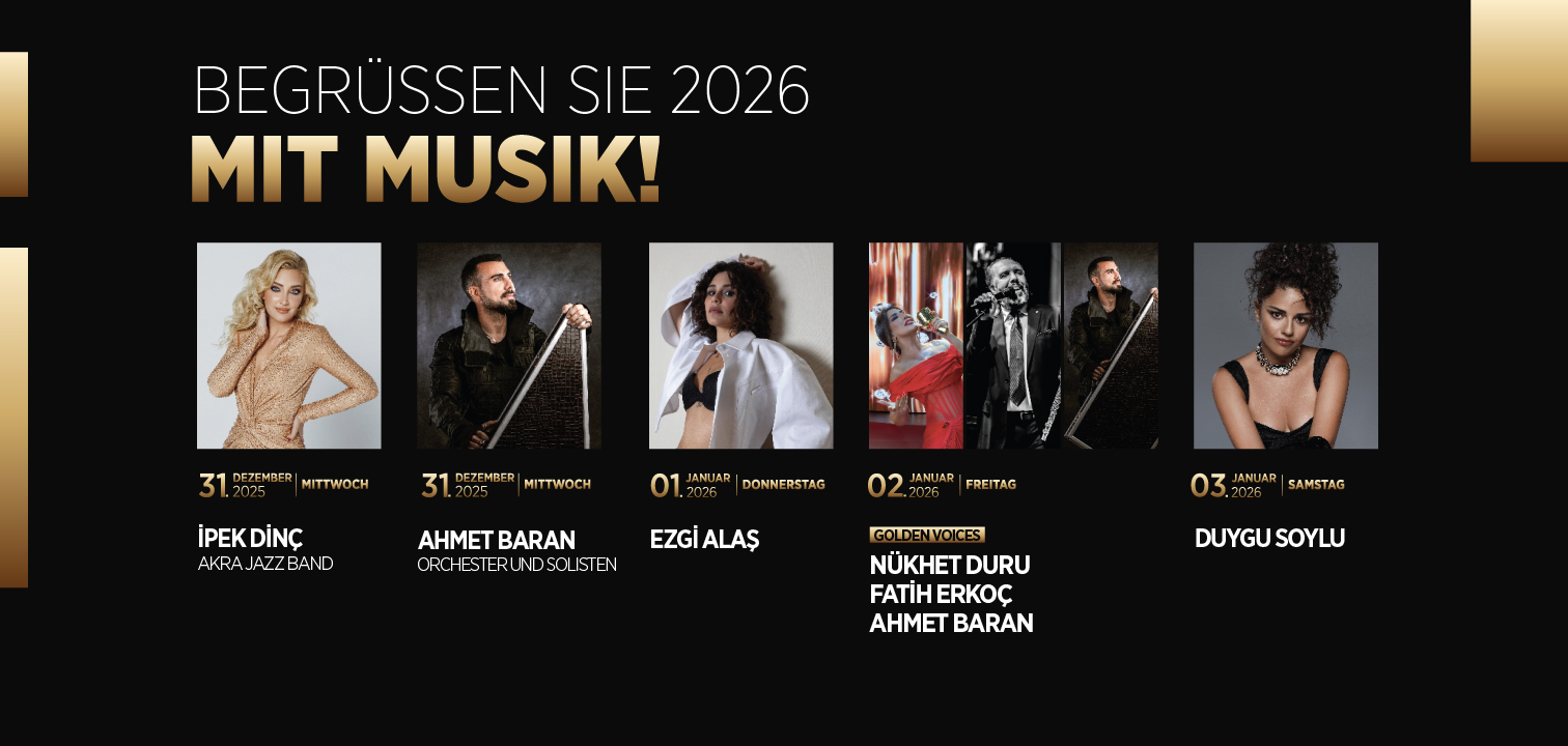 Akra Kemer Fırsatlar Yılbası Programı Banner D De