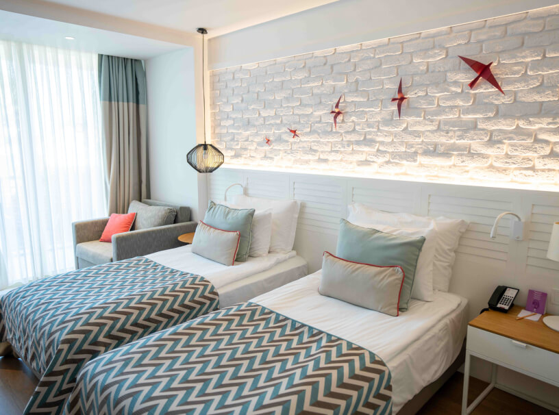 Akra Kemer Superior Yandan Deniz Manzara Card D2