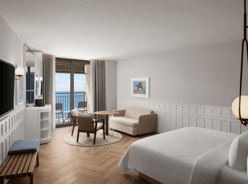 Akra Antalya Deluxe Odalar Deniz Manzaralı Oda Card D